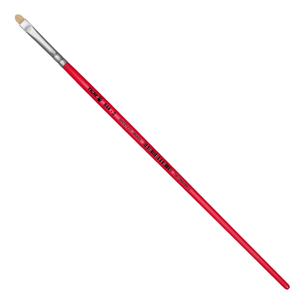 Pincel Filbert Tigre 844 Língua de Gato