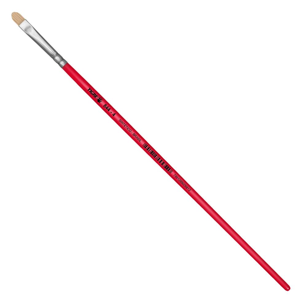 Pincel Filbert Tigre 844 Língua de Gato