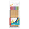 Canetas Fineliner Point 88 Novas Cores 0,4mm 8 Cores para Desenho e Escrita Fina - Stabilo