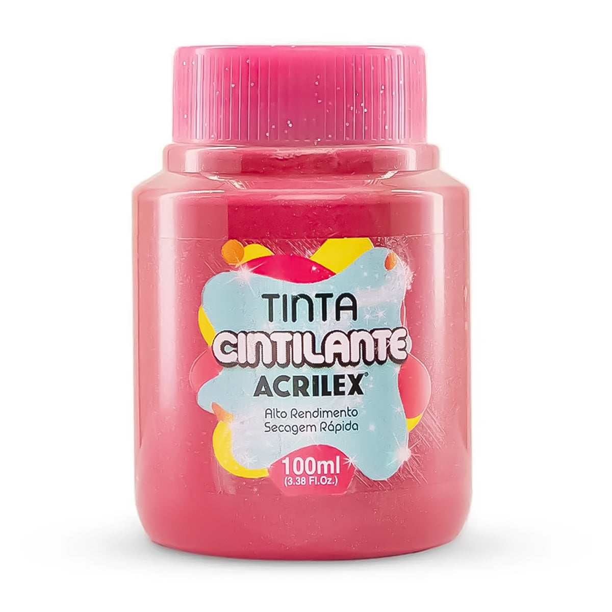 Tinta Pva para Artesanato Acrilex Cintilante 100ml