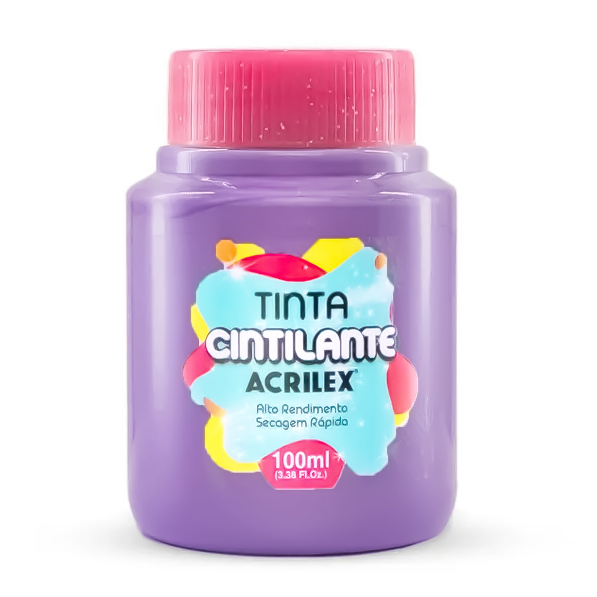 Tinta Pva para Artesanato Acrilex Cintilante 100ml
