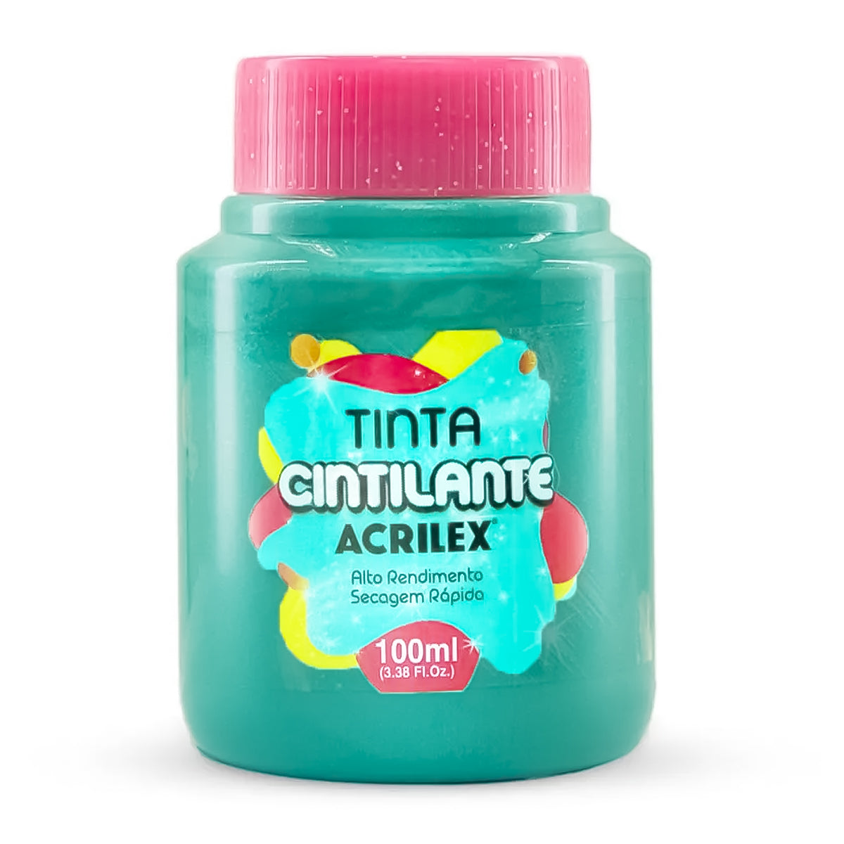 Tinta Pva para Artesanato Acrilex Cintilante 100ml