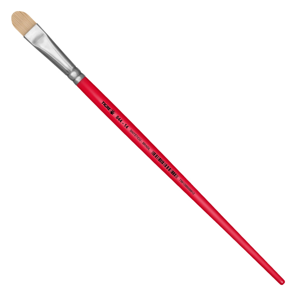 Pincel Filbert Tigre 844 Língua de Gato