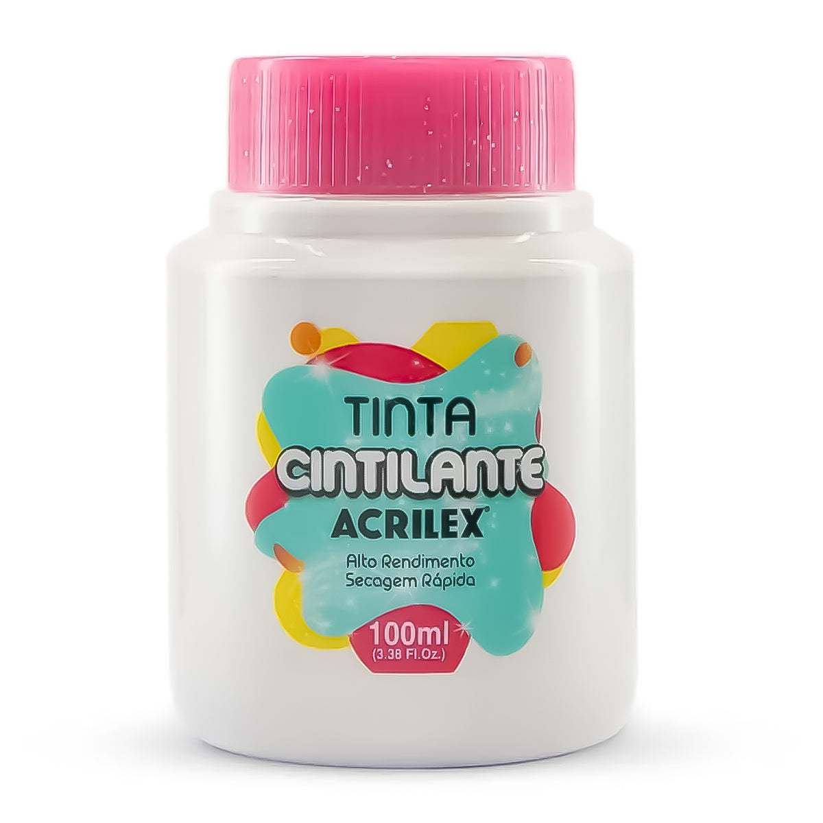 Tinta Pva para Artesanato Acrilex Cintilante 100ml
