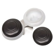 Gode Plástico Duplo com Tampa