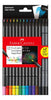 Estojo Lápis Metallic + Pastel + Supersoft - Faber-castell 120410kit