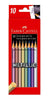 Estojo Lápis Metallic + Pastel + Supersoft - Faber-castell 120410kit