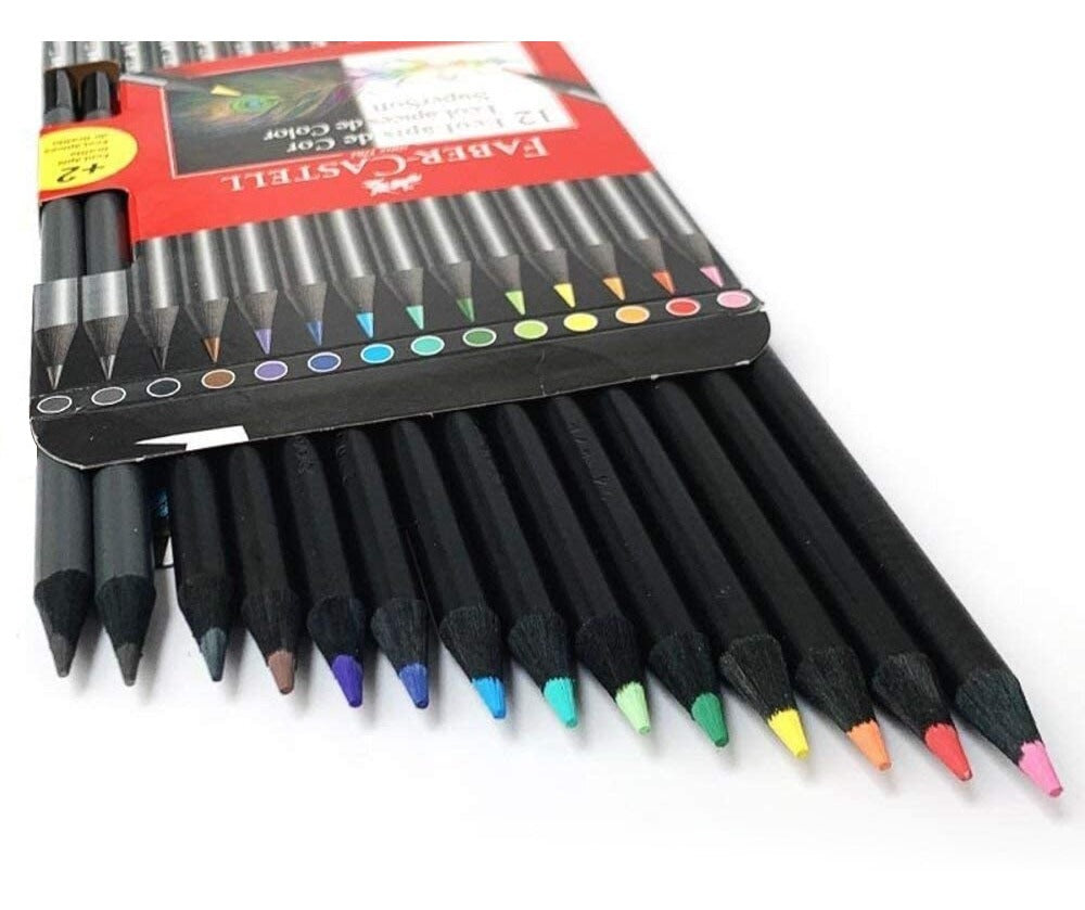 Estojo Lápis Metallic + Pastel + Supersoft - Faber-castell 120410kit