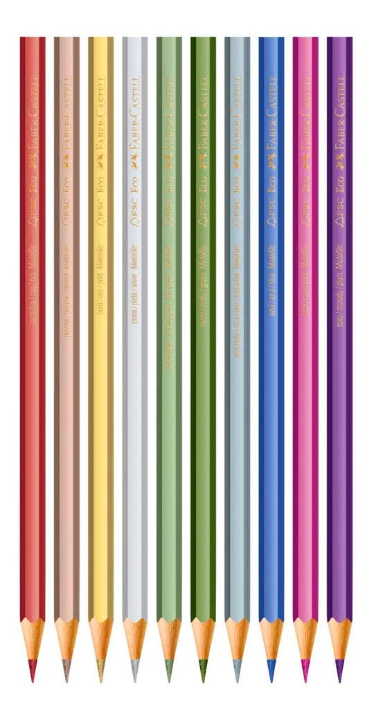 Estojo Lápis Metallic + Pastel + Supersoft - Faber-castell 120410kit