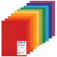 Kit de Papel Mi-teintes 160g A3 29,7x42cm com 10 Cores Vivas