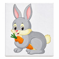 COELHO COM CENOURA 20X30CM - M
