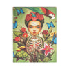 Caderno Paperblanks Frida Capa Flexível Ultra 100g/m² 18x23cm 176 Páginas com Pauta - Fb6528-9