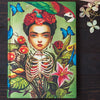 Caderno Paperblanks Frida Capa Flexível Ultra 100g/m² 18x23cm 176 Páginas com Pauta - Fb6528-9