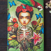 Caderno Paperblanks Frida Capa Flexível Ultra 100g/m² 18x23cm 176 Páginas com Pauta - Fb6528-9