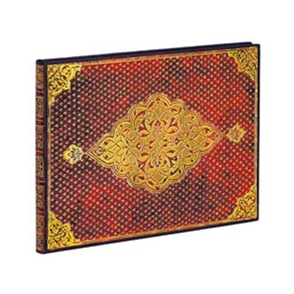 Caderno Paperblanks Golden Trefoil Capa Dura Guest 120g/m² 18x23cm 144 Páginas sem Pauta - Pb6368-1