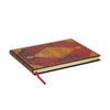 Caderno Paperblanks Golden Trefoil Capa Dura Guest 120g/m² 18x23cm 144 Páginas sem Pauta - Pb6368-1