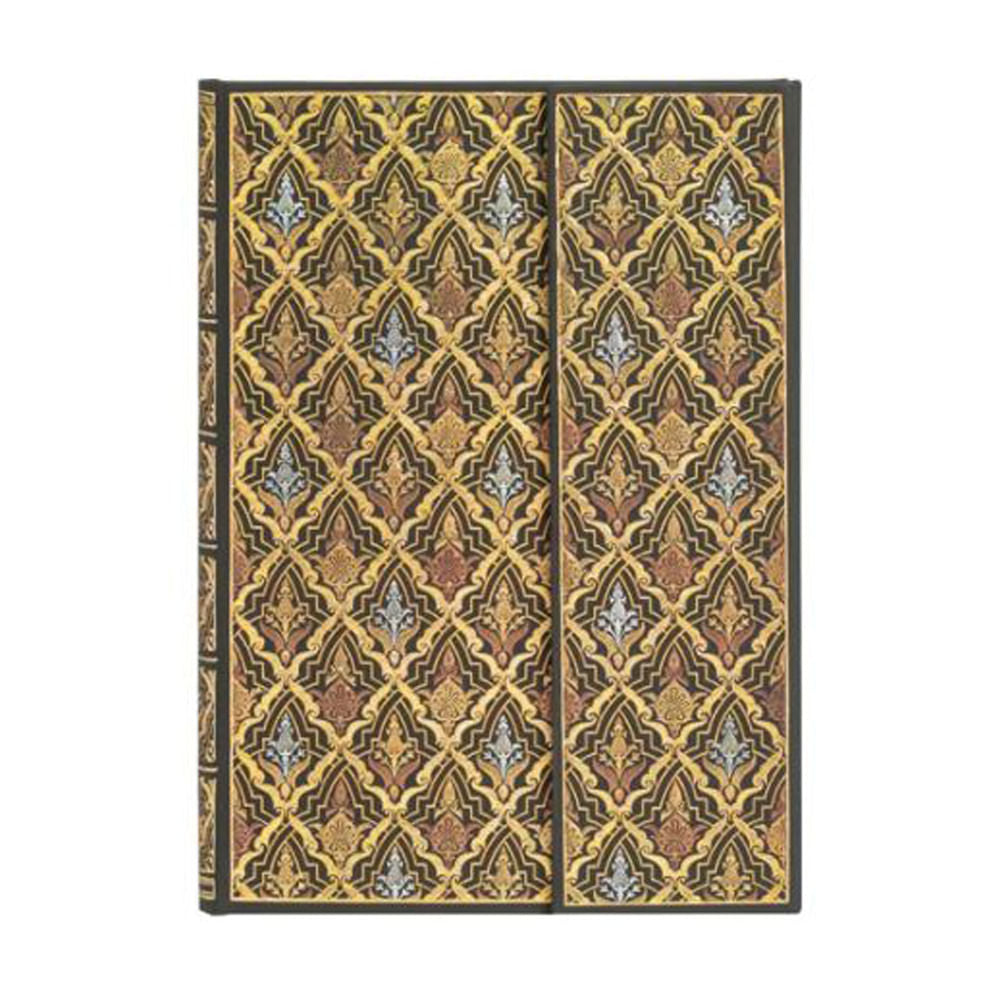 Caderno Paperblanks Destiny Capa Dura Midi 120g/m² 13x18cm 144 Páginas com Pauta - Pb5479-5