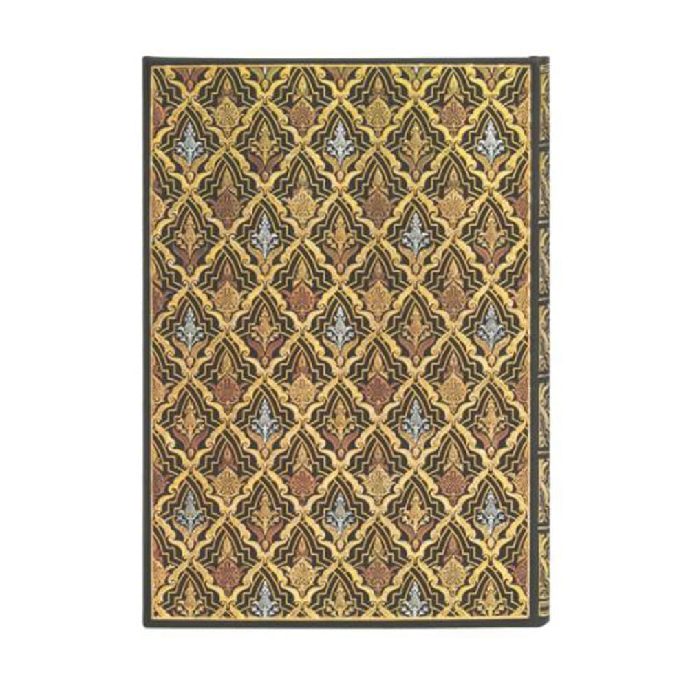 Caderno Paperblanks Destiny Capa Dura Midi 120g/m² 13x18cm 144 Páginas com Pauta - Pb5479-5