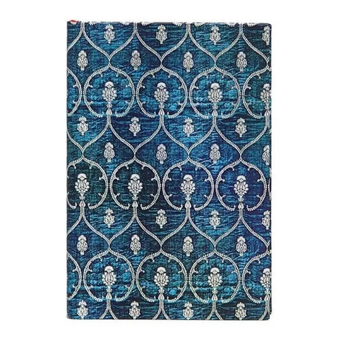 Caderno Paperblanks Blue Velvet Capa Dura Midi 120g/m² 13x18cm 144 Páginas com Pauta - Pb6384-1