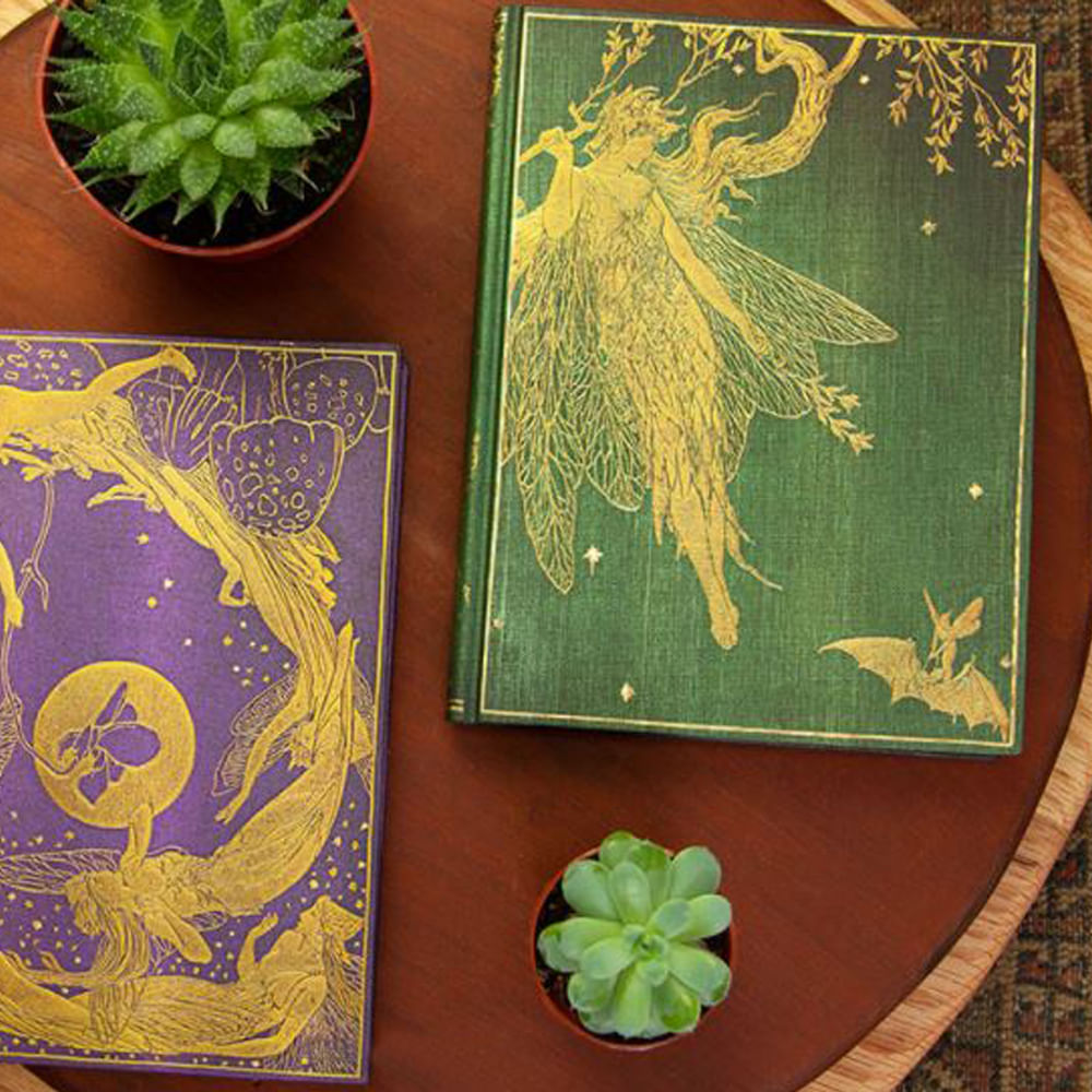 Caderno Paperblanks Olive Fairy Capa Dura Midi 120g/m² 13x18cm 144 Páginas com Pauta - Pb6505-0