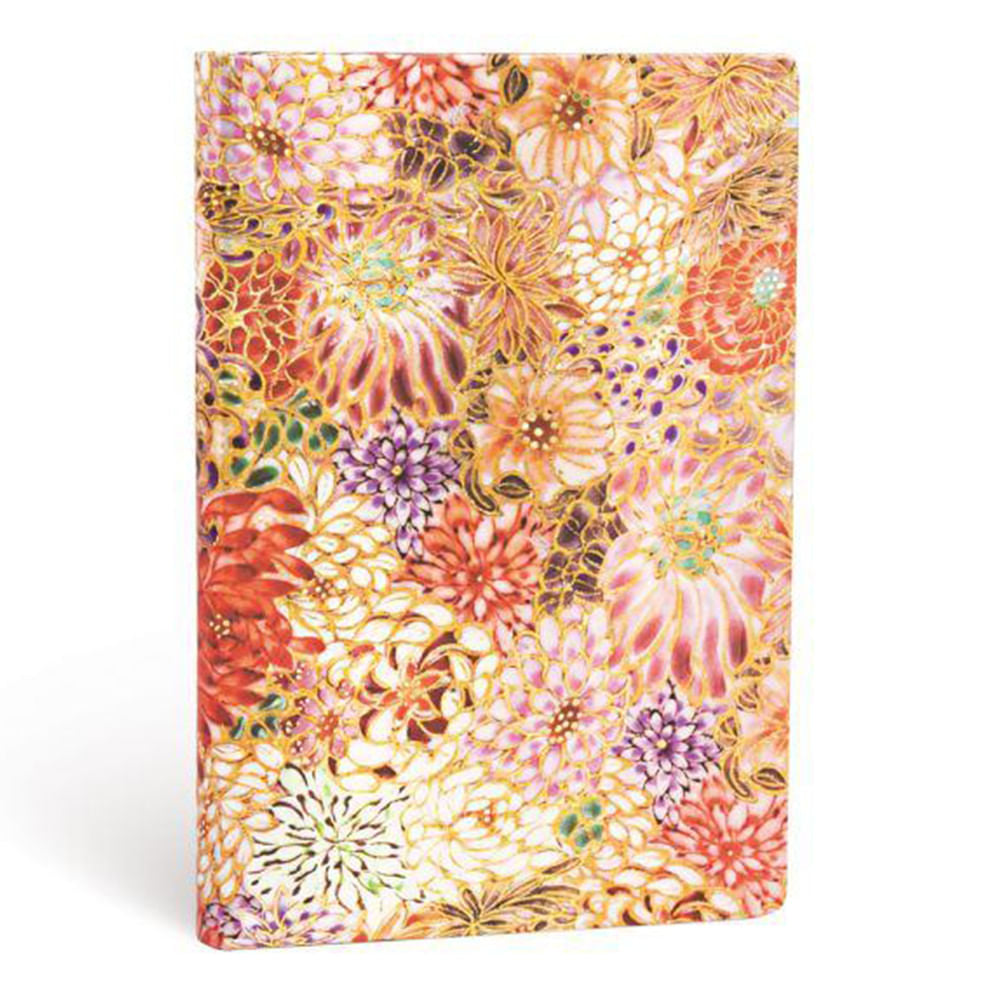 Caderno Paperblanks Kikka Capa Dura Mini 85g/m² 9,5x14cm 176 Páginas com Pauta - Pb3621-0