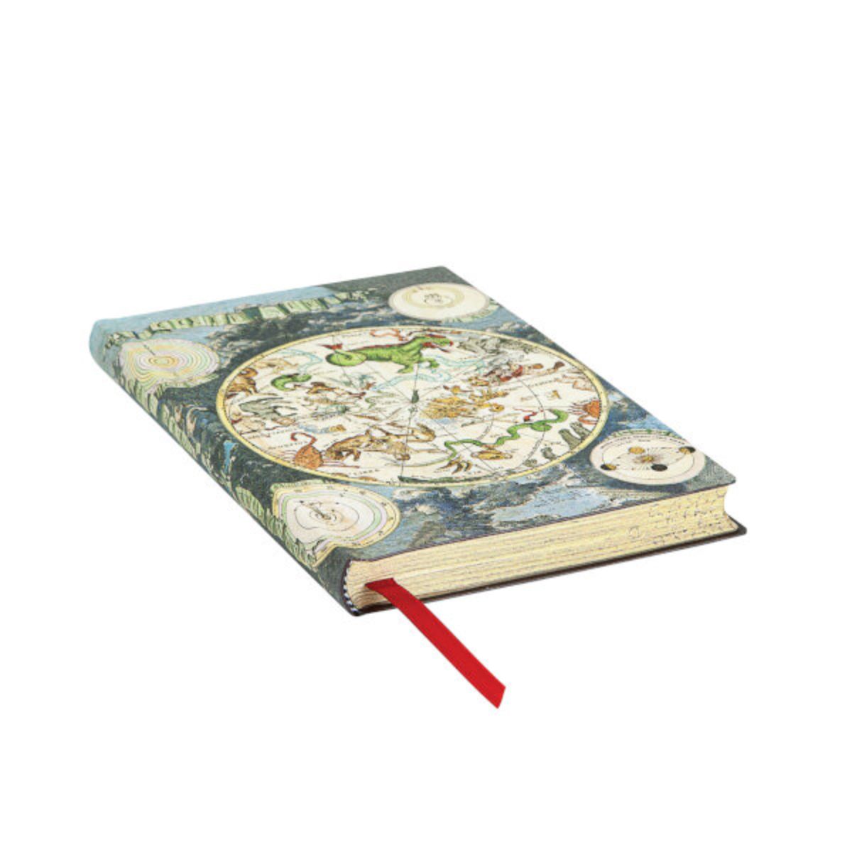 Caderno Paperblanks Celestial Capa Flexível Mini 100g/m² 9,5x14cm 176 Páginas com Pauta - Fb5618-8