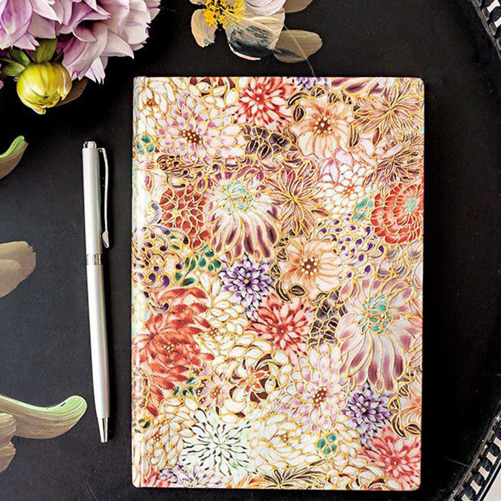 Caderno Paperblanks Kikka Capa Flexível Mini 100g/m² 9,5x14cm 176 Páginas com Pauta - Fb5336-1