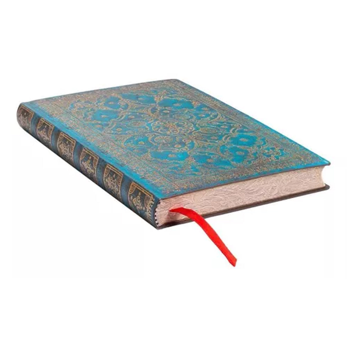 Caderno Paperblanks Azul Capa Flexível Mini 80g/m² 9,5x14cm 208 Páginas com Pauta - Fb6480-0