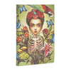 Caderno Paperblanks Frida Capa Flexível Mini 80g/m² 9,5x14cm 208 Páginas com Pauta - Fb6532-6