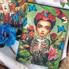 Caderno Paperblanks Frida Capa Flexível Mini 80g/m² 9,5x14cm 208 Páginas com Pauta - Fb6532-6