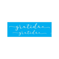 Stencil Opa 10x30cm - Palavras Lettering Gratidão - 3134