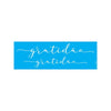 Stencil Opa 10x30cm - Palavras Lettering Gratidão - 3134