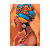Kit de Pintura com Diamante 30x42cm - Africana de Turbante