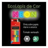 Estojo Lápis de Cor Ecolápis Neon 10 Cores - Faber-castell 120410n