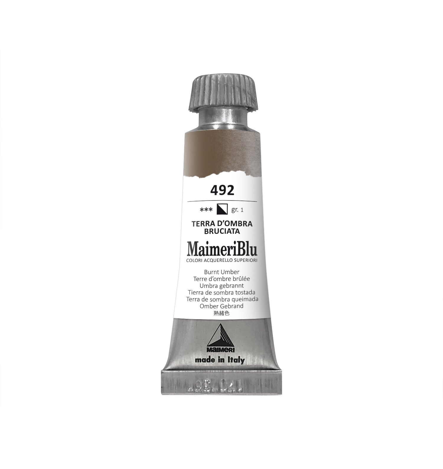 171148-tinta-aquarela-maimeri-blu-12ml-gr1-492---burnt-umber-523179