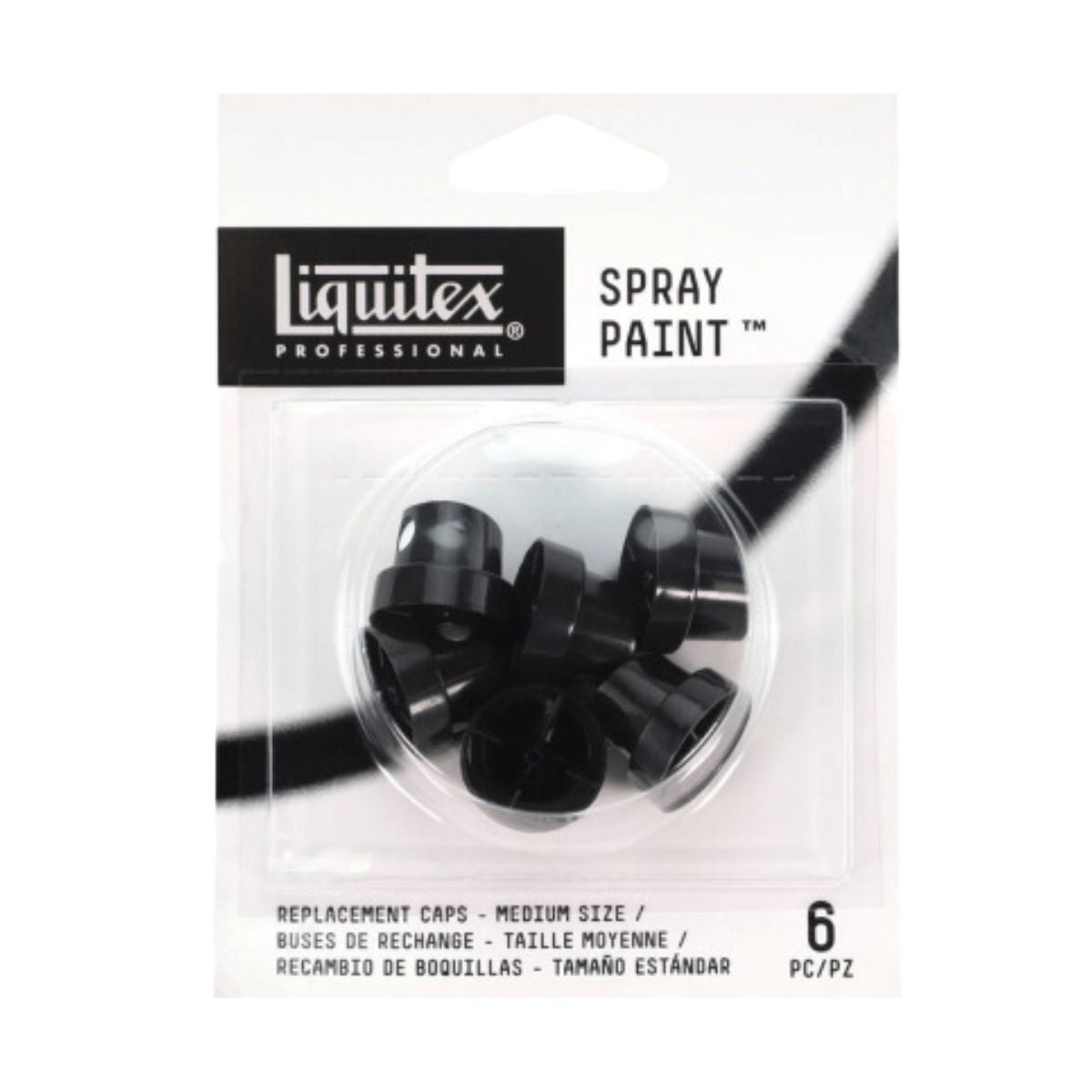 Estojo de Bicos para Spray Liquitex com 6 Unidades - Padrão