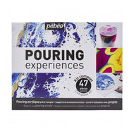 Estojo Tinta Acrílica Pouring 47 Peças 524600 - Pébéo