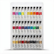 Kit Tinta Acrílica Studio Pébéo 30 Cores 20ml com Pincel