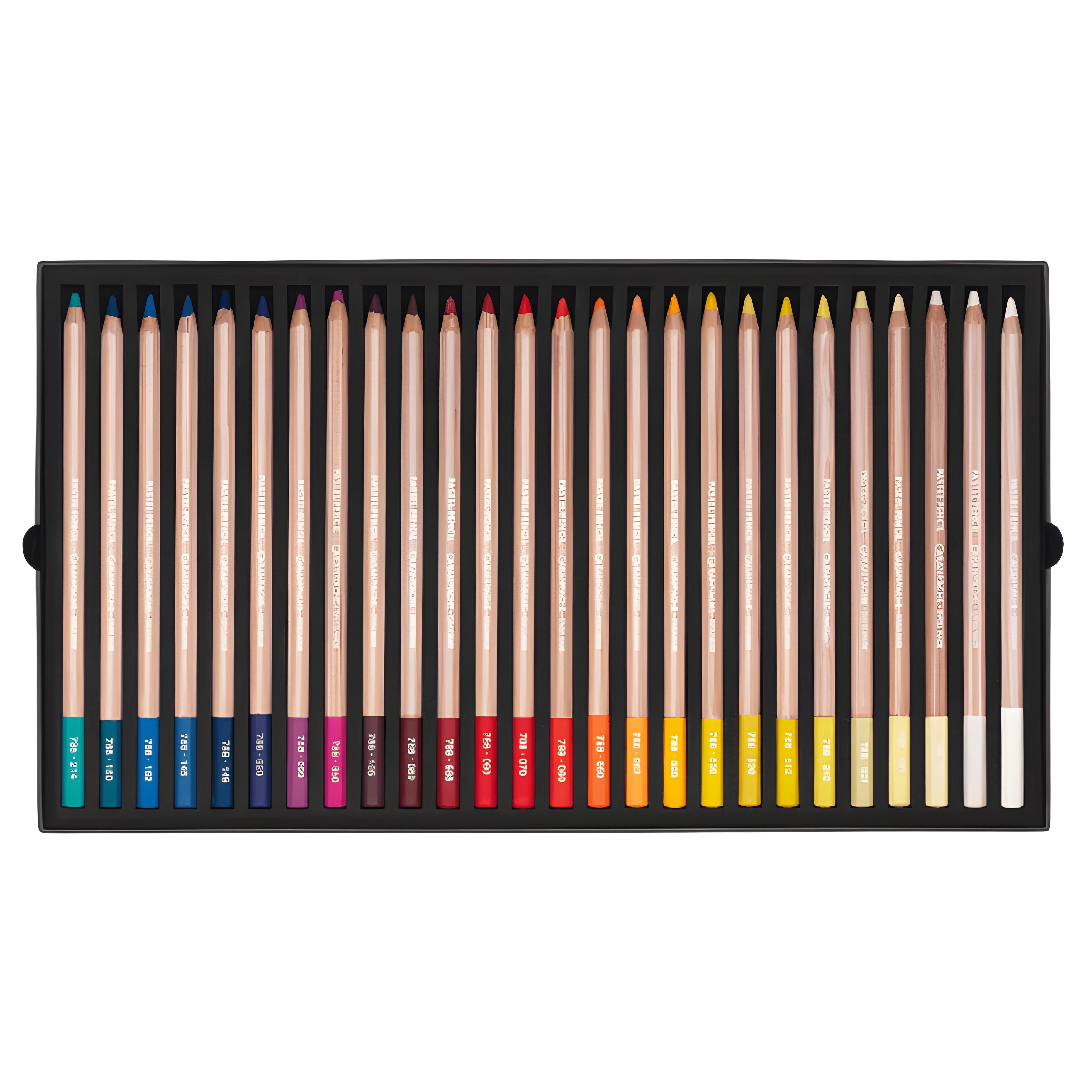 Estojo Lápis de Cor Caran D'ache Pastel Seco com 76 Cores