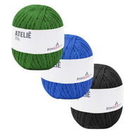 Barbante Ateliê Algodão Crochê Tricô Macramê 200g 226m Tex 885 - Pingouin