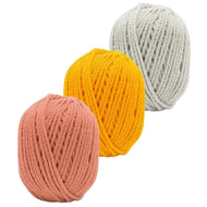 Fio Macramê Algodão Macramê Crochê Tricô 200g 75m Tex 2655 - Pingouin