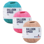 Fio Balloon Amigo Amigurumi Crochê Tricô 50g 150m Tex 333 - Pingouin