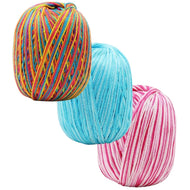 Fio Bella Cores Algodão Mercerizado Crochê Tricô 150g 405m Tex 370 - Pingouin