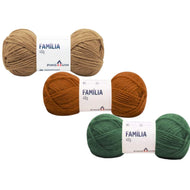 Fio Família Acrílico Crochê Tricô 40g 106m Tex 375 - Pingouin