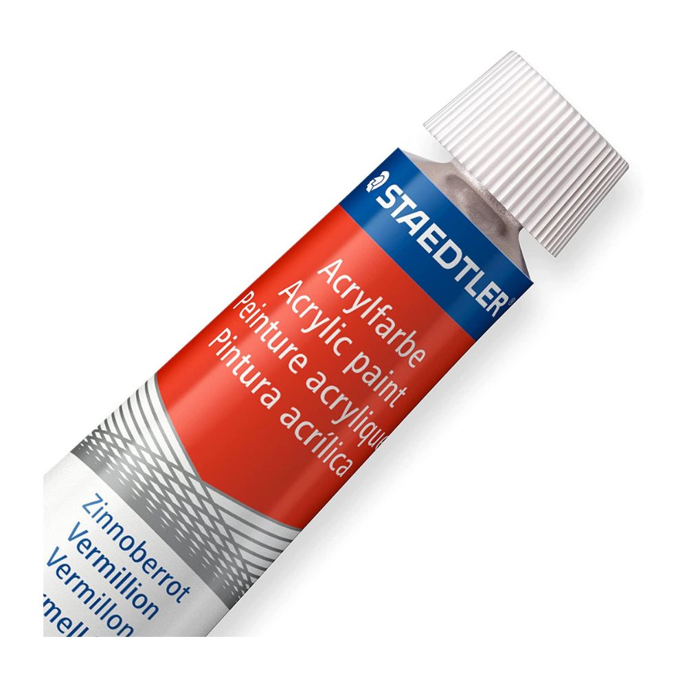 Estojo de Tinta Staedtler Acrílica 12ml com 24 Cores