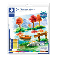 Estojo de Tinta Staedtler para Aquarela com 24 Cores