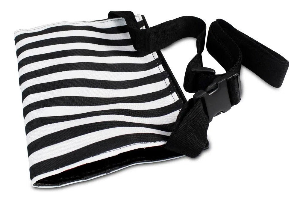 Estojo Pochete Luxo Preto e Branco 24774 - C.A. Creative