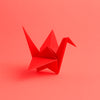 Papel Dobrável Origami 100 Folhas Aiai No.120 Vermelho 15x15cm - No.120-2 - Miwa