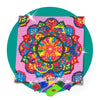 Kit de Pintura com Diamante 30x30cm - Mandala Colorida