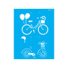 Stencil Opa 20x25cm - Bicicleta Vintage - 3166